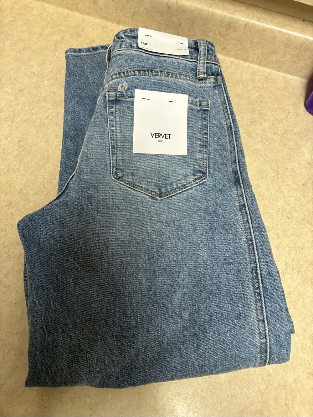 VERVET by Flying Monkey Women’s Blue Denim Jeans